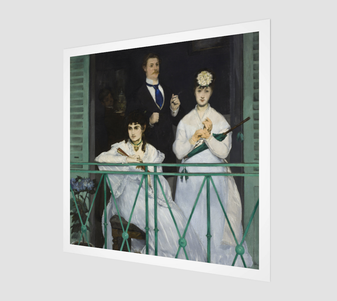 The Balcony by Édouard Manet Paintings For Sale
