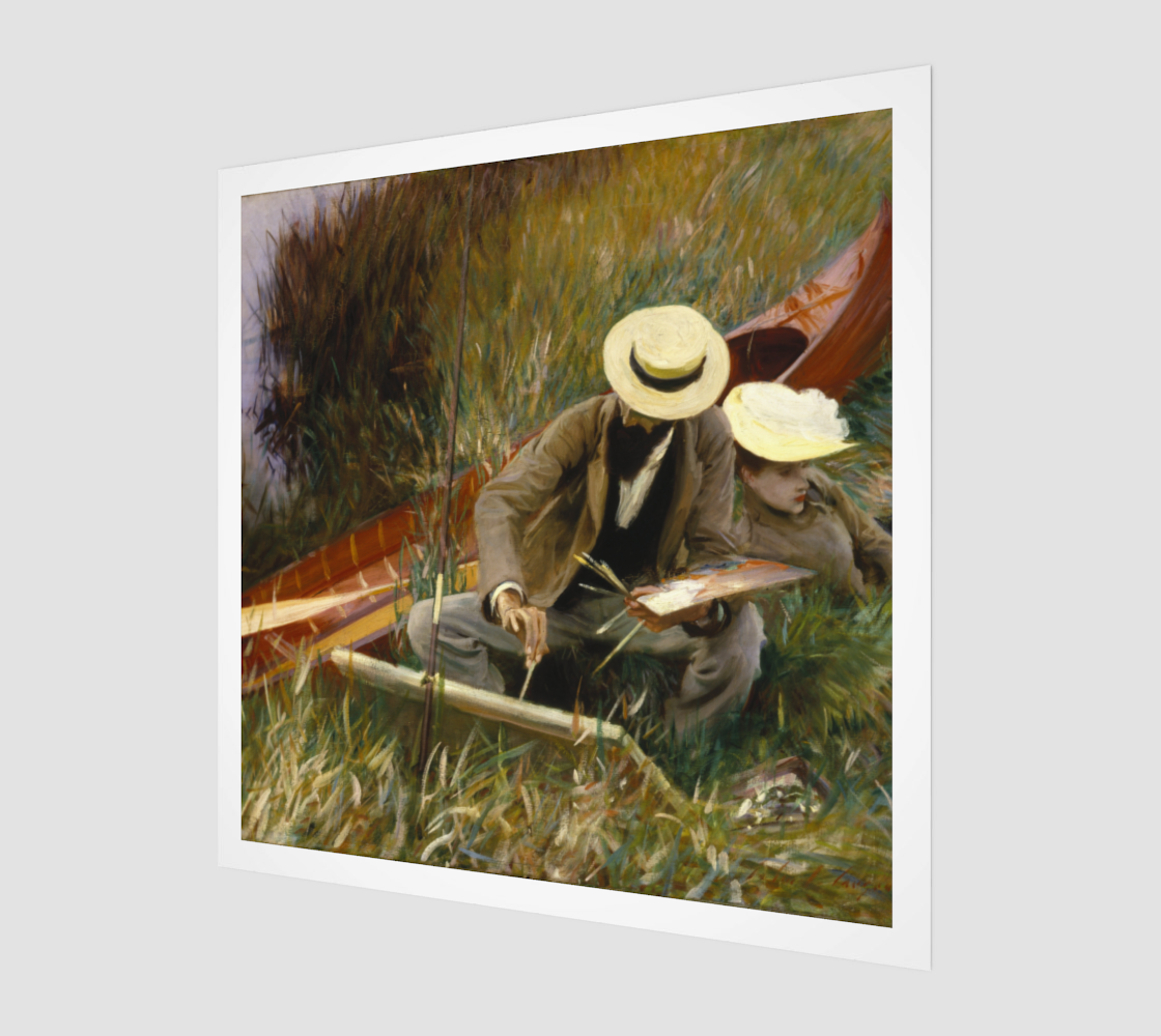 An Out of Doors Study by John Singer Sargent | Fine Arts