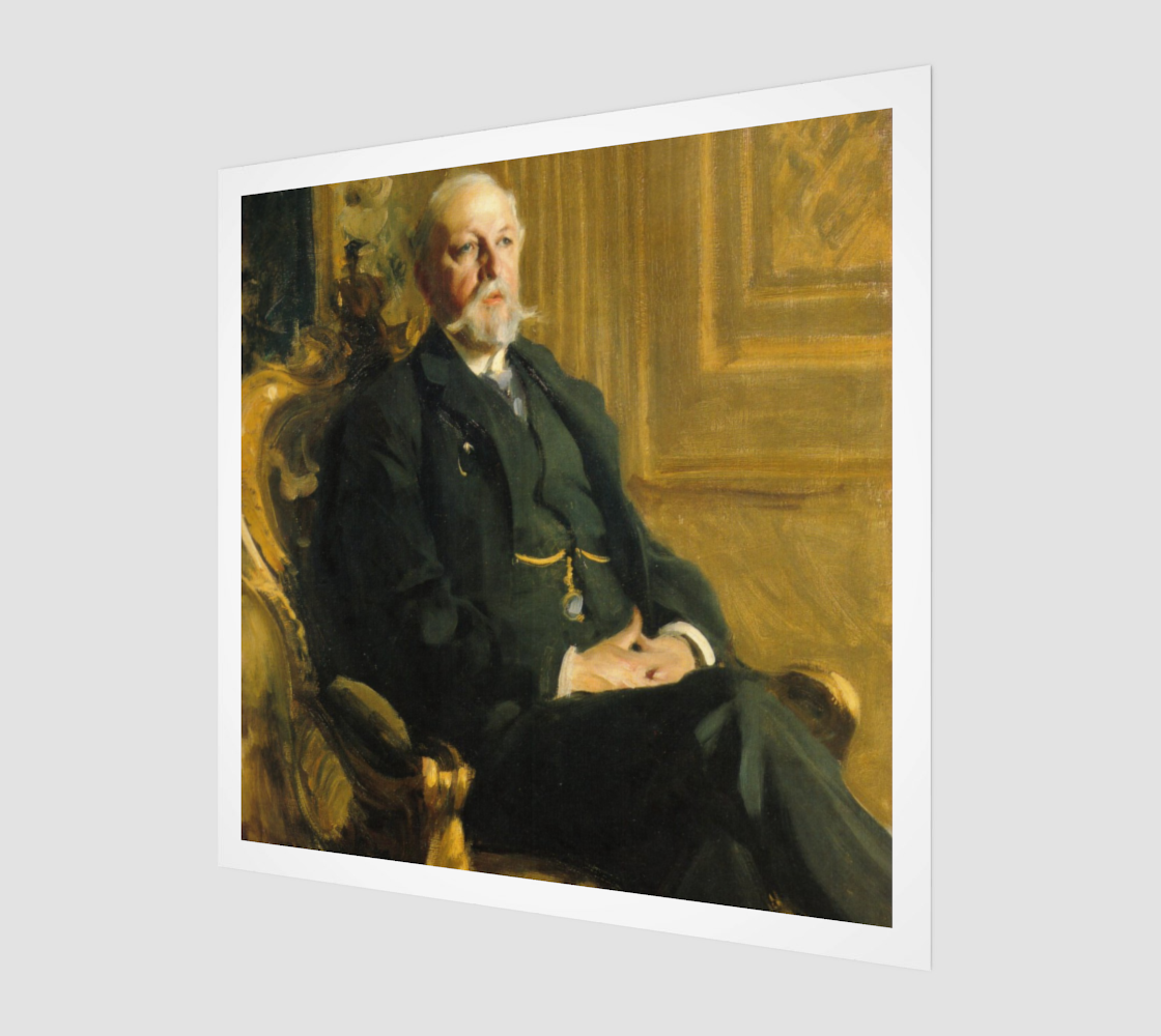 The King of Sweden, King Oscar II by Anders Zorn