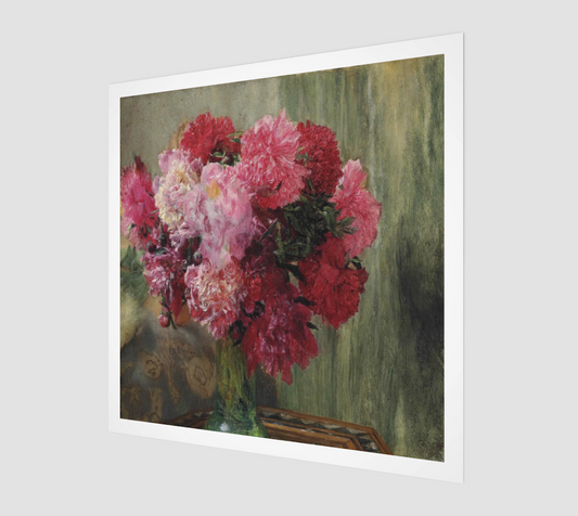 A Bunch of Peonies by Lawrence Alma Tadema