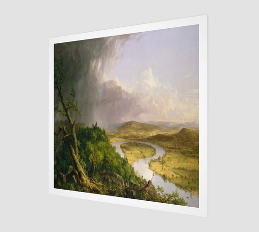 The Oxbow by Thomas Cole Paintings