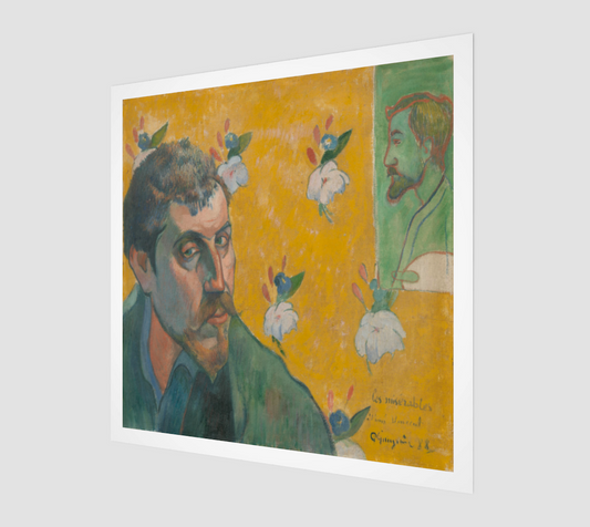 Self-Portrait 'Les Miserables' by Paul Gauguin