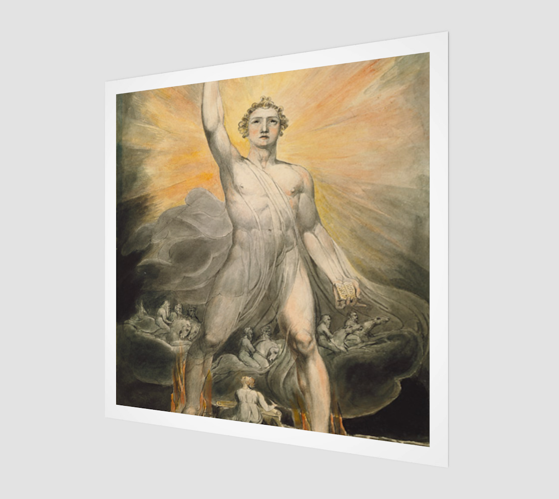 The Angel of Revelation by William Blake