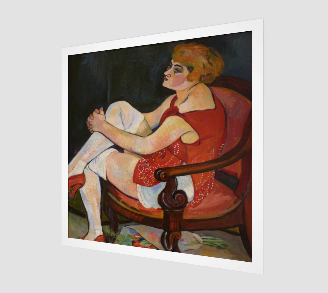 Women in white stockings by Suzanne Valadon