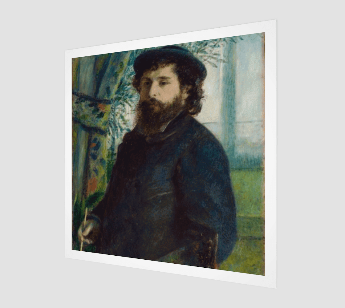 Claude Monet Portrait Painting