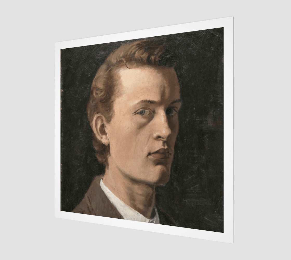 Edvard Munch Self-portrait 1882