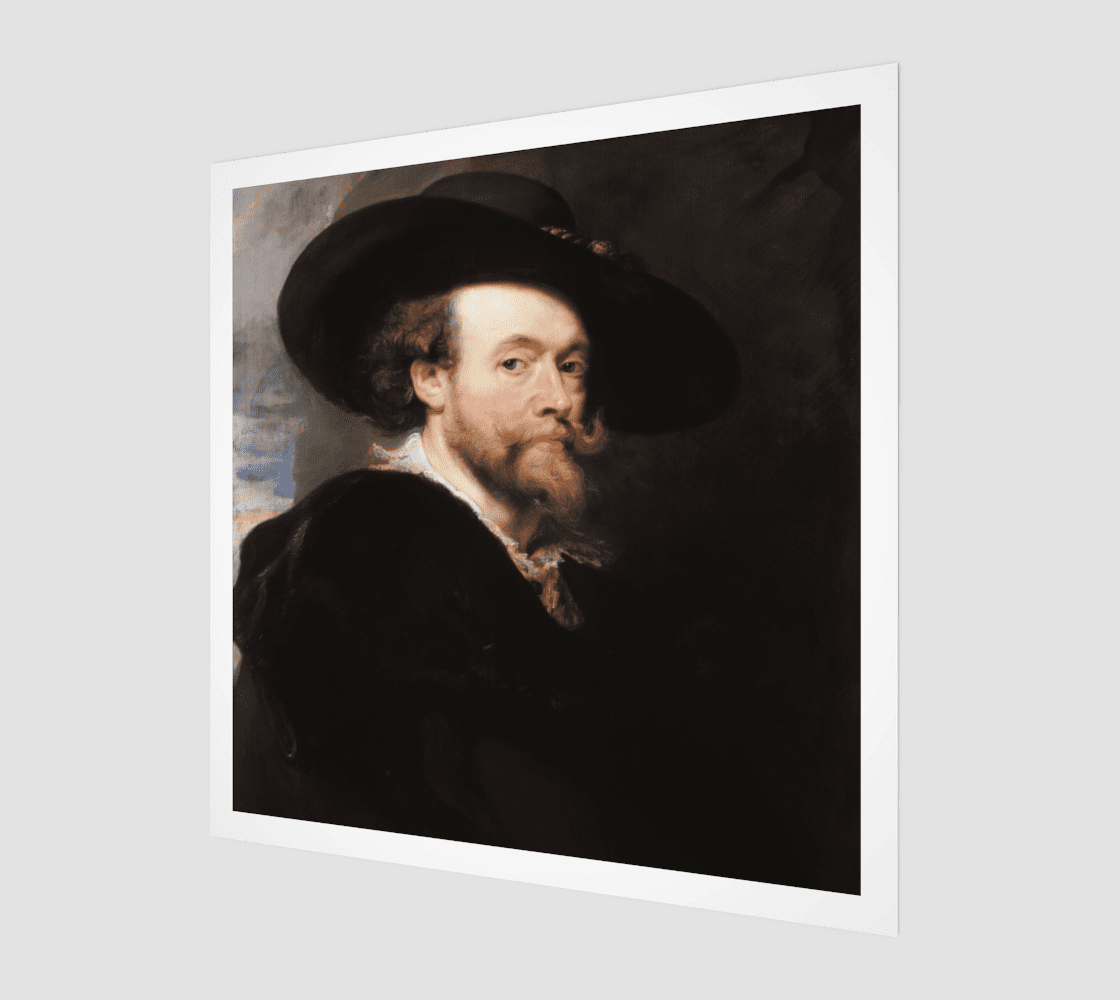 Buy famous artwork Peter Paul Rubens Portrait - A painting of Peter Paul Rubens Portrait