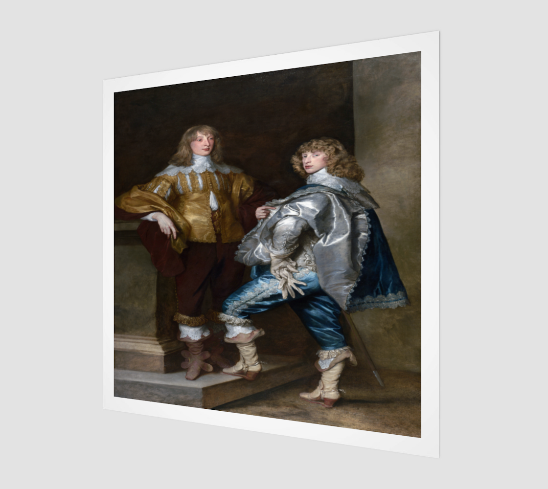 Lord John Stuart and his Brother by Anthony van Dyck