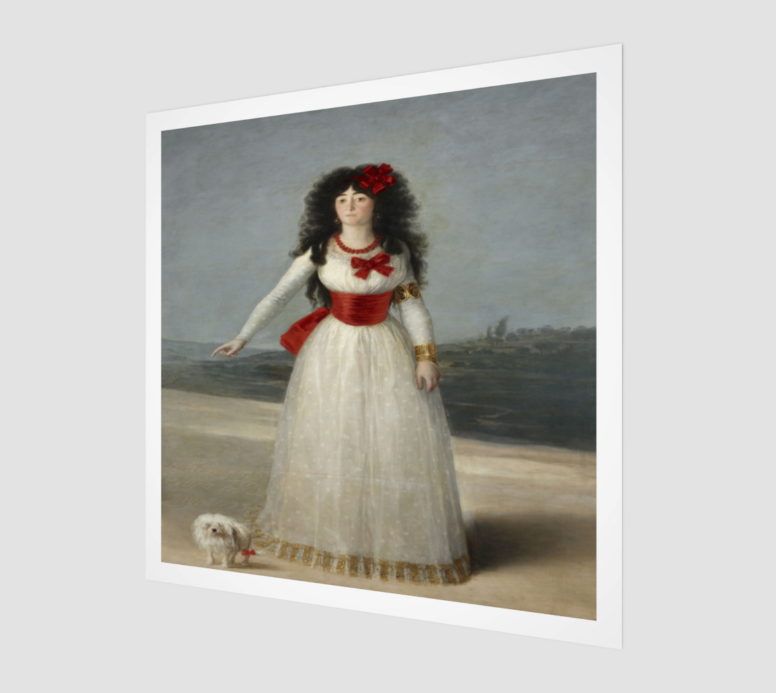 The White Duchess by Francisco Goya