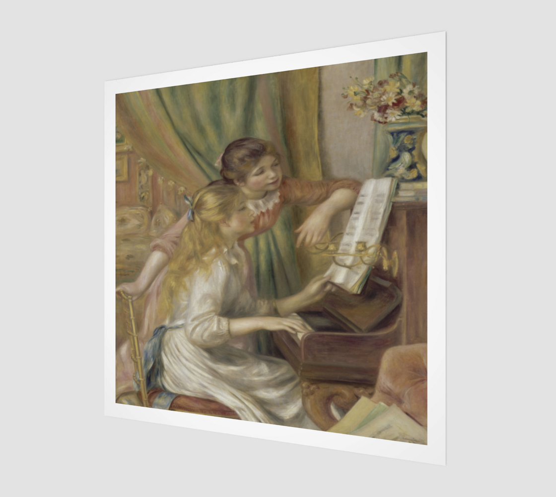 Girls at the Piano by Pierre-Auguste Renoir