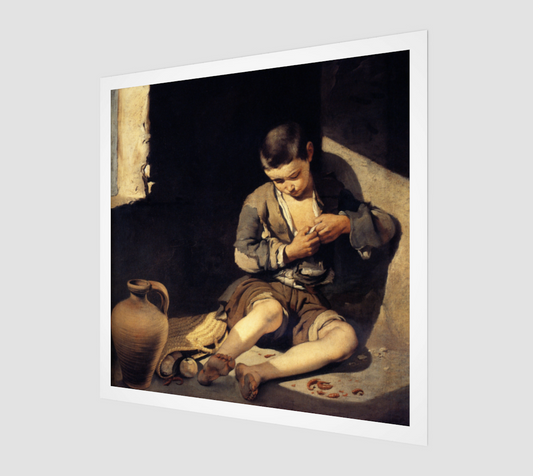 The Young Beggar by Bartolome Esteban Murillo