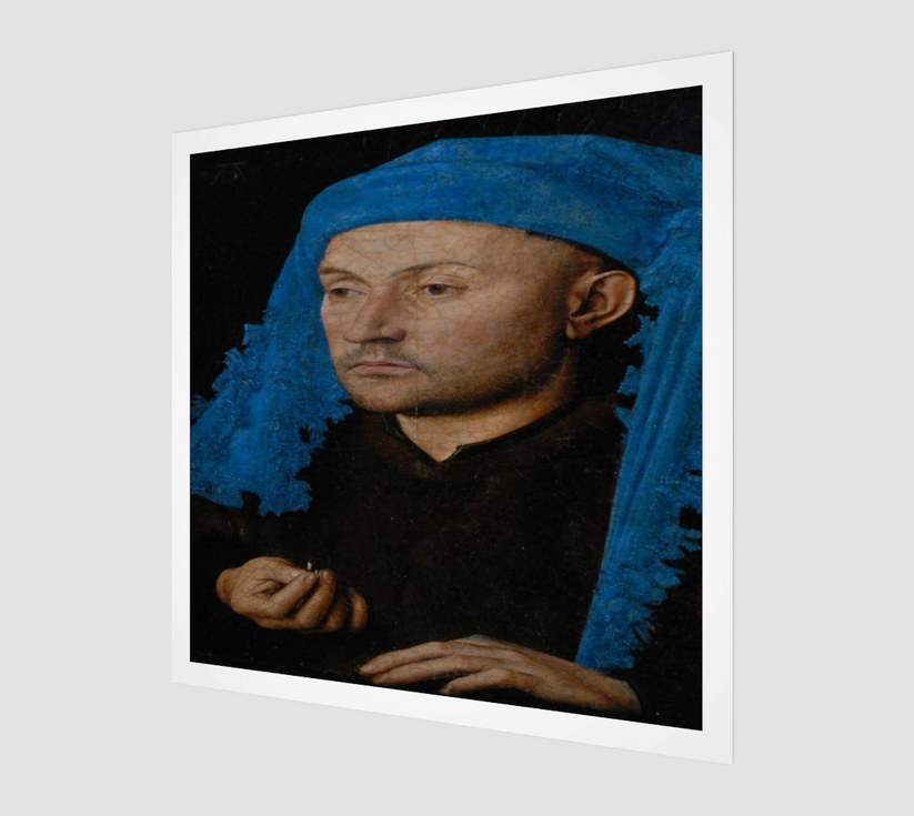 Portrait of a Man with a Blue Chaperon by Jan van Eyck – ATX Fine Arts