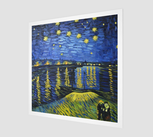 Starry Night over the Rhone by Vincent Van Gogh