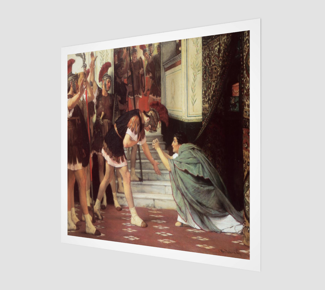 Proclaiming Claudius Emperor by Lawrence Alma Tadema