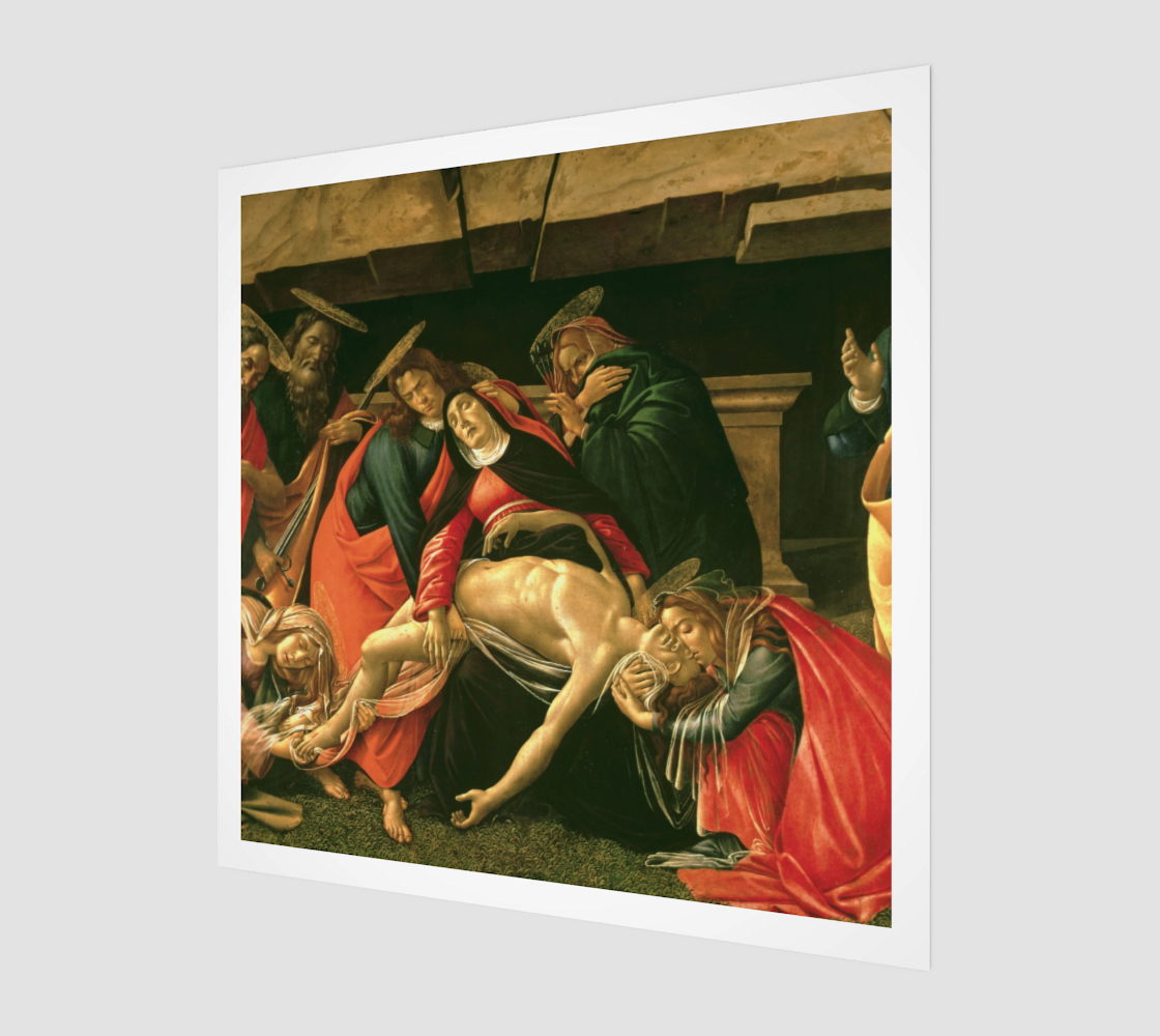 Lamentation over the Dead Christ by Sandro Botticelli