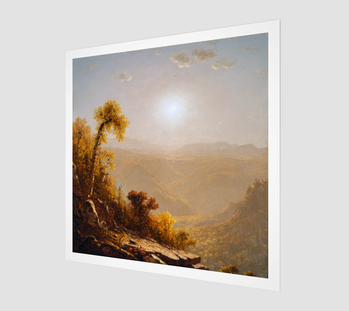 October in the Catskills by Sanford Robinson Gifford