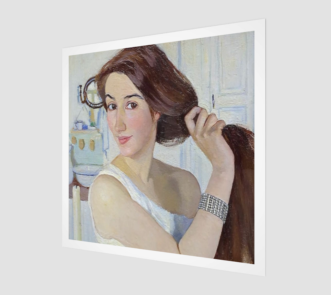 Self-Portrait by Zinaida Serebriakova
