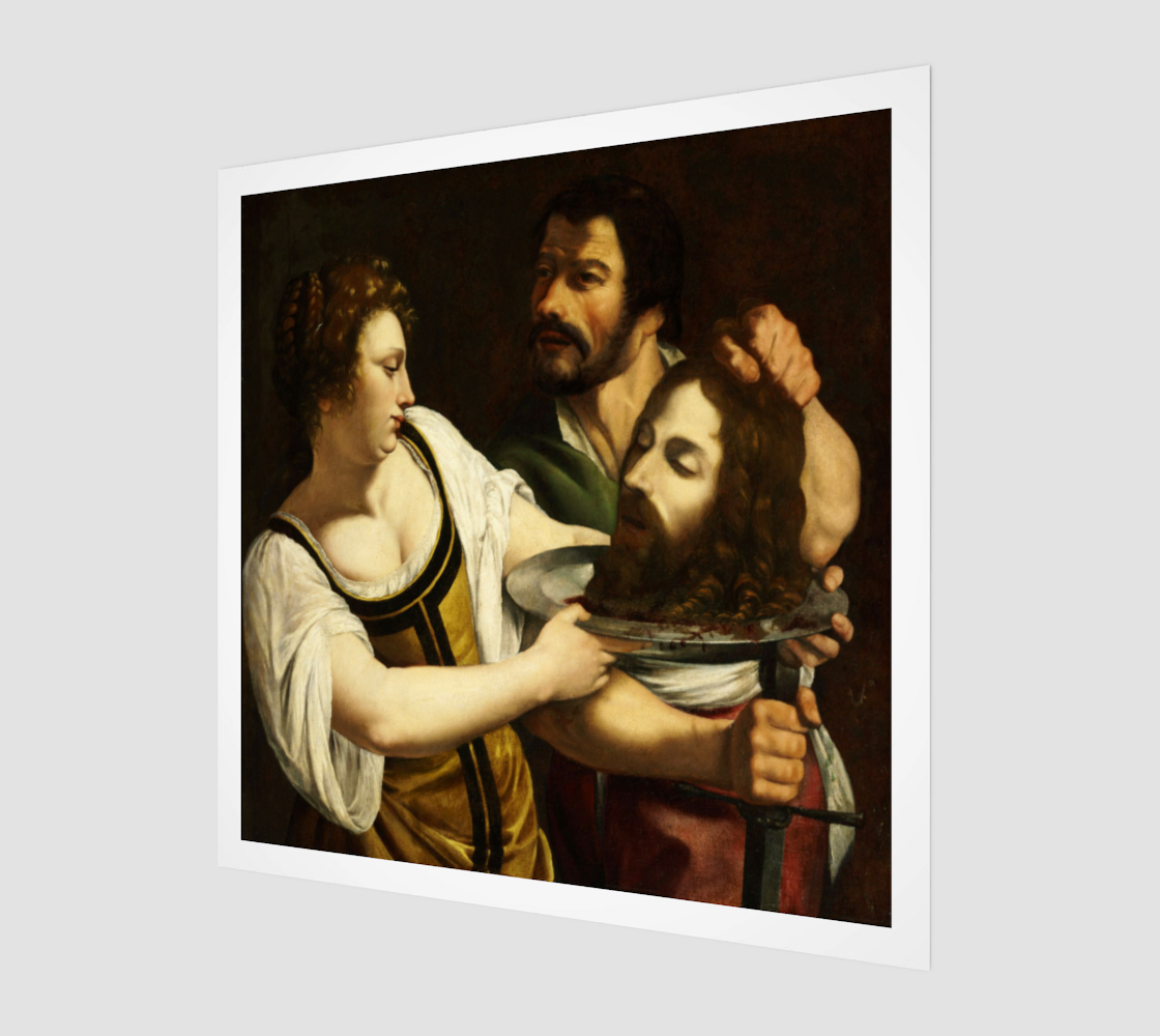 Salome with the Head of Saint John by Artemisia Gentileschi