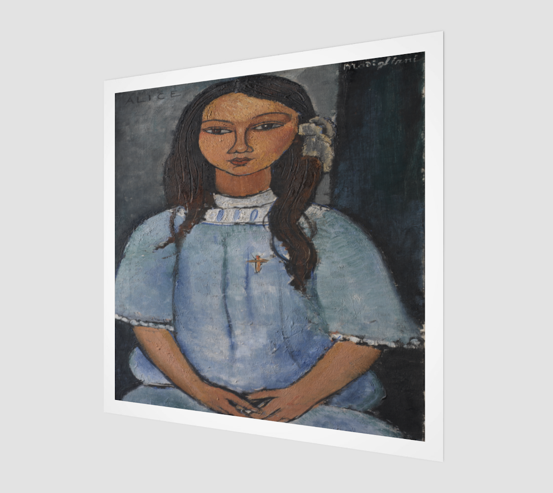 Alice by Amedeo Modigliani - Famous Paintings