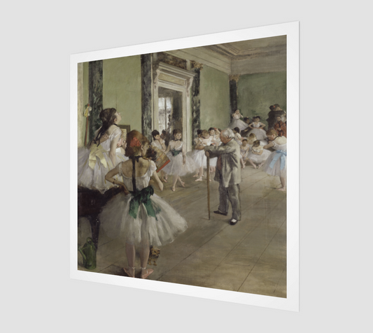 The Ballet Class (Degas, Musée d'Orsay) by Edgar Degas