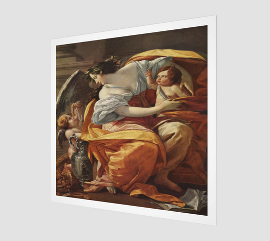 Allegory of Wealth by Simon Vouet
