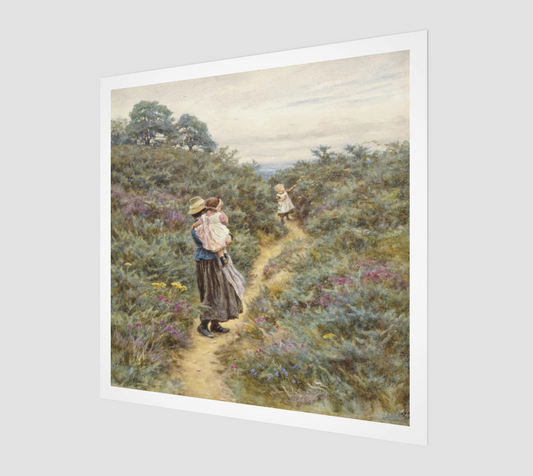 Crossing The Heath by Helen Allingham