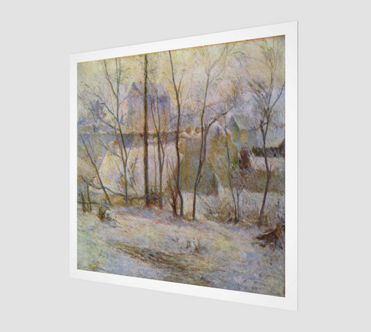 Winter Landscape by Paul Gauguin
