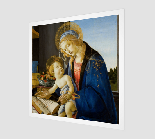 Madonna of the Book by Sandro Botticelli