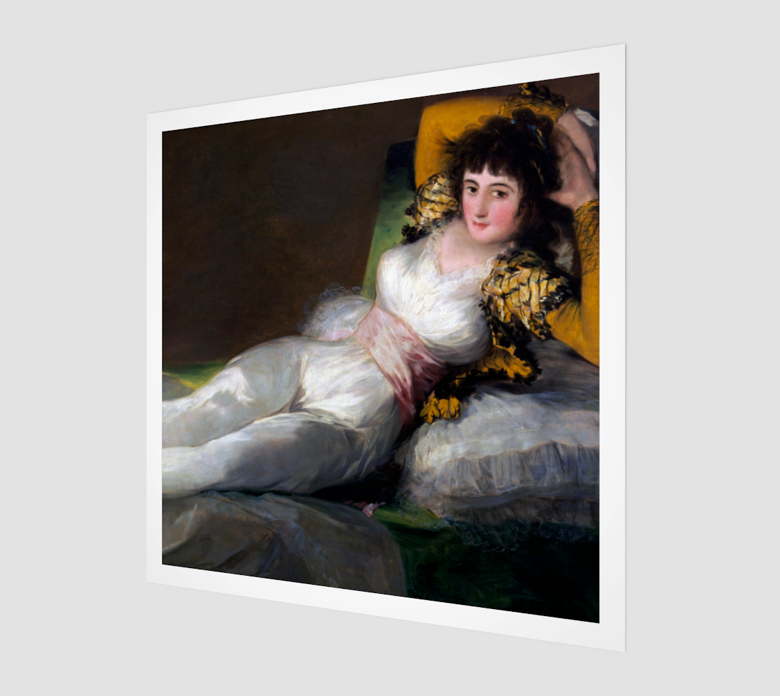 La Maja Vestida by Francisco de Goya