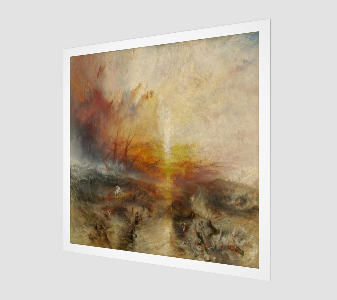 The Slave Ship by J. M. W. Turner