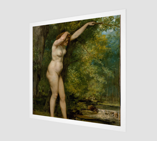 Young Bather by Gustave Courbet